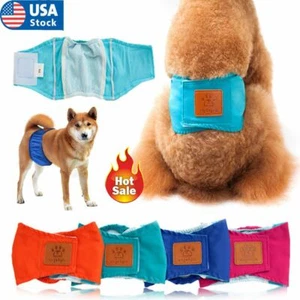 Puppy Female Pet Dog Diaper Pants Physiological Sanitary Panties Underwear Cloth - Picture 1 of 16