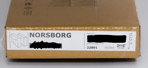 IKEA Norsborg Bezug 2x Armlehne Edum dunkelblau Couch Sofa Husse Wechselbezug - Bild 1 von 1