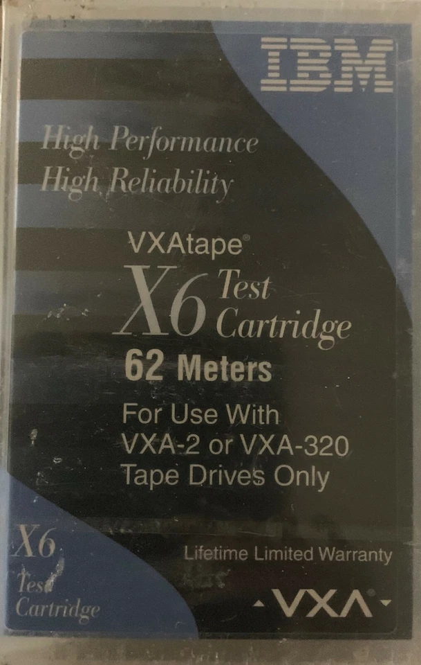 IBM VXA Tape X6 Data Cartridge 62 Meters 20/40GB 24R2134 ** Brand New ** - Image 1 of 4