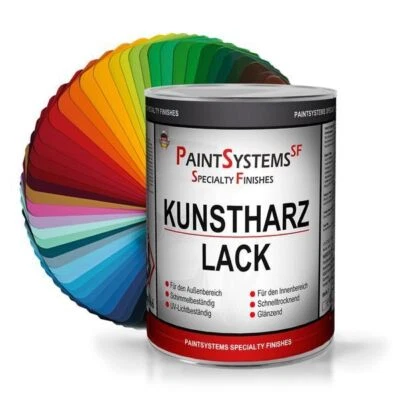 Kunstharzlack Buntlack RAL freie Farbtonauswahl 1 Liter Lack - Bild 1 von 2