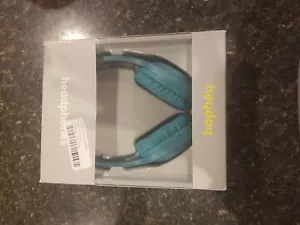 π§· heyday Wired On-Ear Headphones (Teal) π Distressed Box - Picture 1 of 2