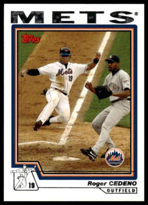 2004 Topps #490 Roger Cedeno New York Mets - Image 1 of 2