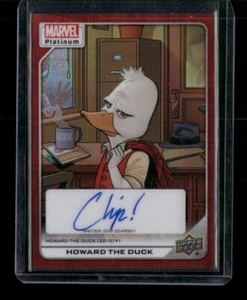 Howard The Duck #115 Creator Auto Red Rainbow Upper Deck 2023 Marvel Platinum - Picture 1 of 3