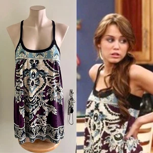 screen accurate S M Hannah montana top miley cyrus cosplay ASO SA - Afbeelding 1 van 6
