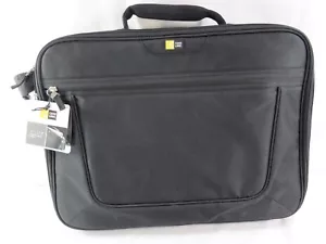 Case Logic 17.3-Inch Laptop Bag Black Over The Shoulder Strap NWT - Picture 1 of 13