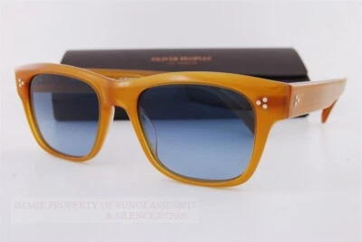 Nuevas gafas de sol Oliver Peoples Birell Sun embalaje original 5524/su 1578q8 ámbar/marino degradado Foto 1 de 4