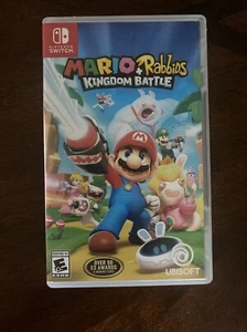 BRAND NEW MINT CONDITION Mario + Rabbids Kingdom Battle (Nintendo Switch, 2017) - Picture 1 of 2