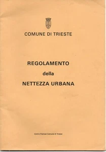 mx02 GEMEINDE TRIEST - 1991 Städtische Sauberkeitsverordnung - Bild 1 von 1