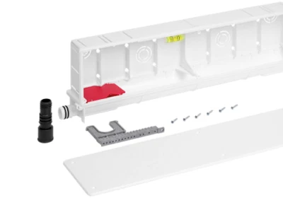 ARTIPLASTIC Unterputz Installationsbox mit Siphon für Klimaanlagen