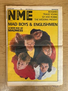 NME Magazine 10 August 1985 - Madness Bogshed Tracie Young Wedding Present - Picture 1 of 2