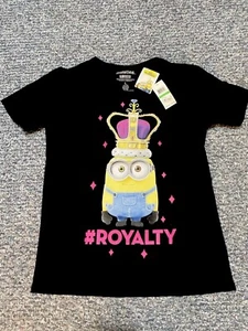 Minions Illumination Entertainment Royalty T Shirt NWT Never Worn - Picture 1 of 3