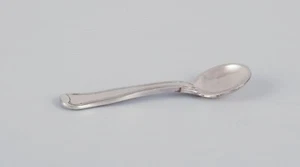 Georg Jensen. Old Danish salt spoon in sterling silver. - Picture 1 of 5
