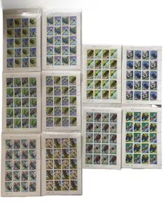 INSECT SERIES All series 10 sheets 1986 Japan Post Japan stamps SET - Picture 1 of 6