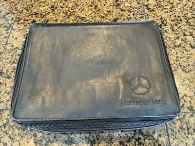 Mercedes-Benz Owner's Manual Book Case Black GENUINE OEM CASE ONLY - Image 1 of 4