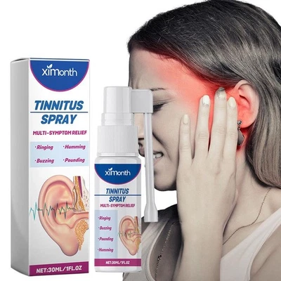 Spray para tinnitus 2025 alivio del zumbido en los oídos alivio de las gotas para los oídos audición-30 ml N E W Foto 1 de 4