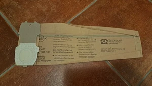 6 Staubsaugerbeutel original Vorwerk für Kobold VK 118, 119, 120, 121 - Bild 1 von 2