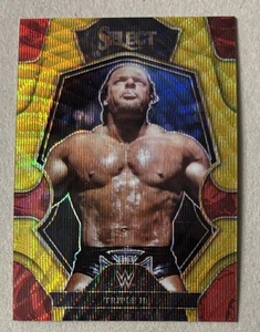 2023 SELECT WWE GOLD WAVE PRIZM #132 TRIPLE H #’D 7/10 - Picture 1 of 2