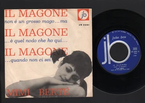 7" MIMI' BERTE' MIA MARTINI IL MAGONE / LE SCINTILLE 1964 JUKE BOX JN 2281 - Picture 1 of 2