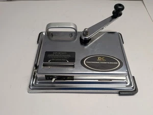 Máquina laminadora de cigarrillos personal Double Cross DC metal cromado resistente - Imagen 1 de 3