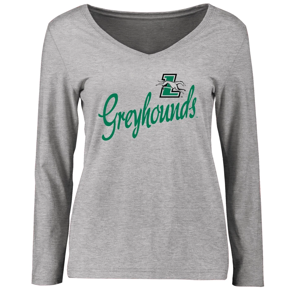 Women's Ash Loyola Greyhounds Dora Long Sleeve T-Shirt - Image 1 of 2