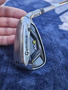 Taylormade M2 8-iron (2017 Single Iron) REAX 88 Regular Flex Steel Shaft - Picture 1 of 4