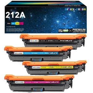 Kaseta z tonerem 212A 4PK do drukarki HP M554 M555 M578 czarna cyjan purpurowa żółta - Zdjęcie 1 z 2