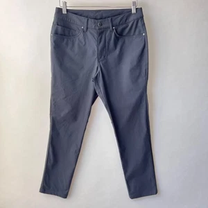 Lululemon ABC Slim-Fit Pant Warpstreme , Dark Grey , Size 30 B181 - Picture 1 of 10