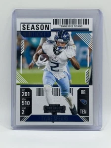2024 Panini Contenders #96 Tyjae Spears Season Ticket Retail - Picture 1 of 2