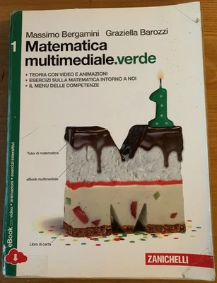 Matematica multimediale.verde (Vol. 1).   ISBN 9788808834676 - Immagine 1 di 4