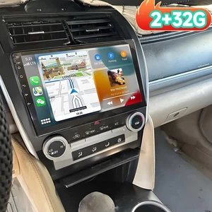 10.1" For 2012-2014 Toyota Camry CarPlay&Android AUTO Stereo GPS +Camera 32G - Picture 1 of 20