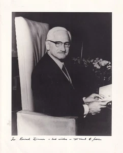 Albert Sabin - Virologe "Polio""Kinderlähmung" - Großfoto - original signiert - Bild 1 von 3