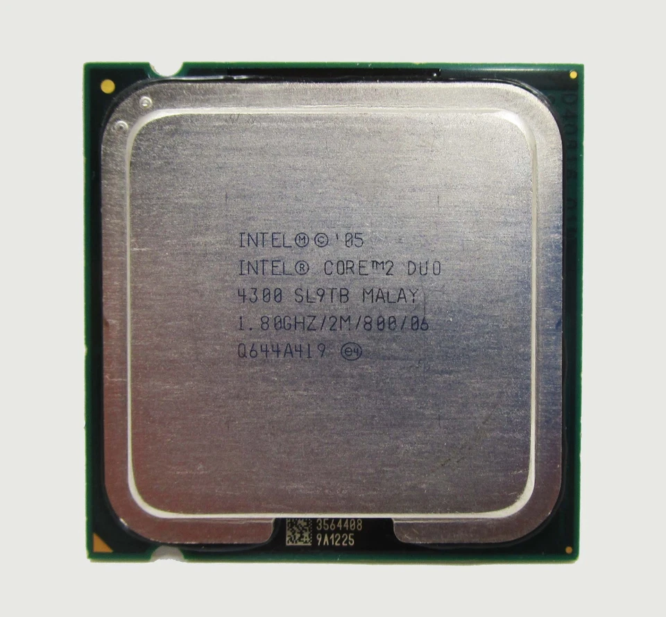 Procesador Intel Core 2 Duo E4300 @1,80 GHz 2 MB Socket 775 SL9TB Foto 1 de 2