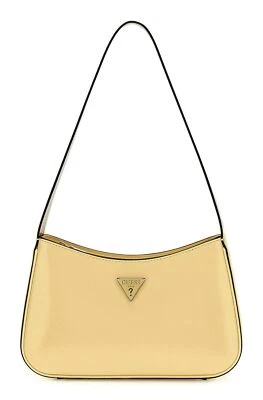 GUESS Arnela Top Zip Shoulder Bag Yellow - Photo 1/3