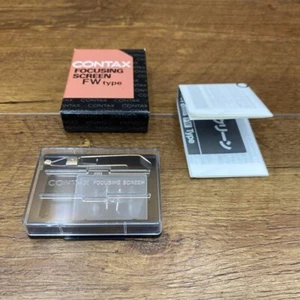 Contax Focusing Screen FW-1 Split Microprism ST RX RXII AX - Picture 1 of 5