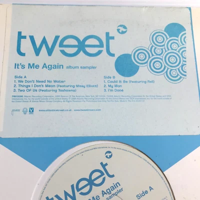 Tweet – It's Me Again  Album Sampler Vinyl 12" Promo *DL - Image 1 of 4