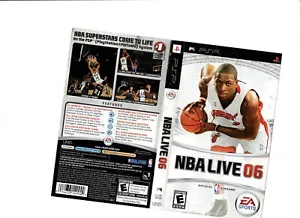 NBA Live 06 PSP ARTWORK ONLY Authentic - Picture 1 of 1