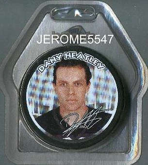 Atlanta THRASHERS DANY HEATLEY NHLPA Puck - WILD - #BL Cover