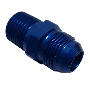 XRP 981610 -10 AN Flare To 1/2" Npt Pipe Hose Adapter Blue Anodized Aluminum - Picture 1 of 1