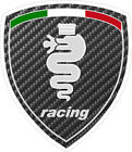 ALFA ROMEO RACING RACES MOTORSPORTS MOTORSPORT STICKERS DECALS x2