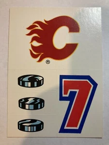 1988-89 Topps Sticker Inserts - CALGARY FLAMES #18 - Picture 1 of 2