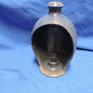 Vintage NORTH STATE POTTERY 2nd Stamp 1925-1939 8” Cobalt Blue Wall Sconce - Picture 1 of 19