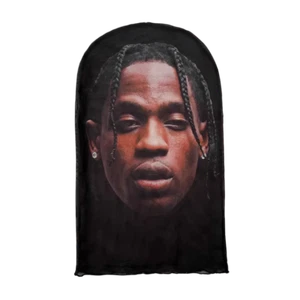 Kanye West Travis Scott Mask Full Face Rapper Shiesty Funny Cosplay Celebrity - Picture 1 of 24