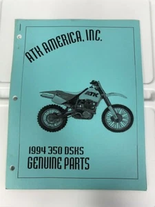 OEM GENUINE 94 ATK 350 DSKS FOUR STROKE DEALER PARTS LIST MANUAL ATK350 94 95 96 - Picture 1 of 3