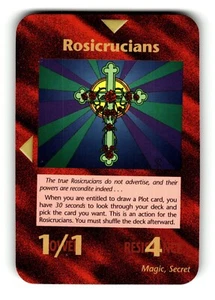 Rosicrucians Card Limited INWO Illuminati New World Order - Picture 1 of 4