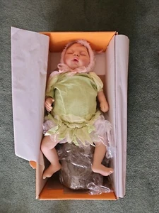 New Anne Geddes WOODLAND FAIRY Doll Laura Tuzio Ross SCULPT RARE - Picture 1 of 12