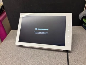 Crestron TSW-1060-W-S 10.1 in. Touch Screen White Smooth With Table Top Stand #3 - Picture 1 of 11