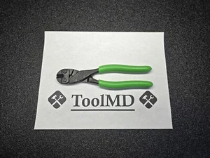 Snap-on Tools SPAIN NEW GREEN Soft Grip 8" Heavy-Duty Wire Cutter Pliers HDWC8 - Picture 1 of 13