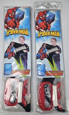 (2) JAKKS Pacific Marvel Spider-Man Mini Super Flyer Nylon Diamond Kite - Image 1 of 2