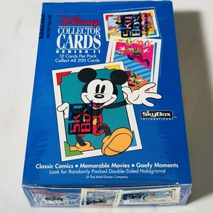 Scatola sigillata in fabbrica carte da collezione Disney SERIE 2 II carte collezionabili Skybox - Foto 1 di 7