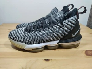 Nike Lebron XVI 16 Oreo Men's Sneakers Men Size 12 Basketball Shoes A02588-006 - Picture 1 of 8